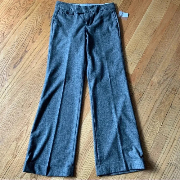 **NEW Gap Wool Blend Flare Trousers - Picture 1 of 15